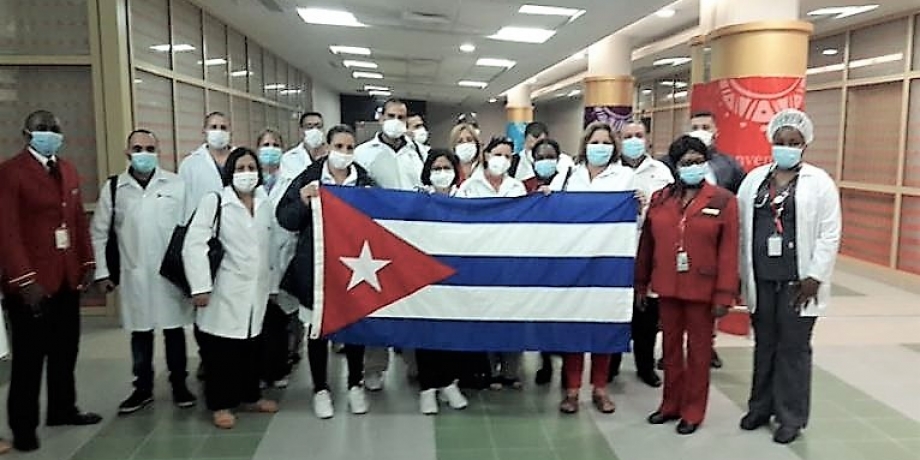 Memorial por la Paz para  las brigadas médicas Henry Reeve de CUBA